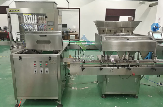 瓶裝片劑膠囊罐裝生產線