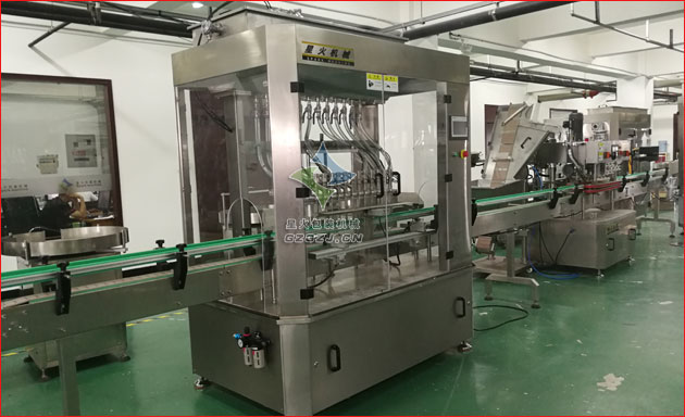 自動膏體液體灌裝生產線