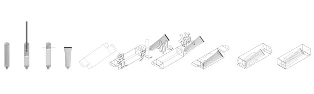 軟管自動灌裝封尾裝盒生產線,全自動軟管灌裝生產線