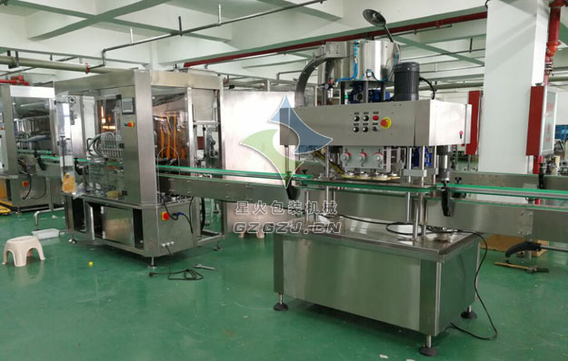 十二頭全自動膏液灌裝生產(chǎn)線,膏液體灌裝旋蓋生產(chǎn)線