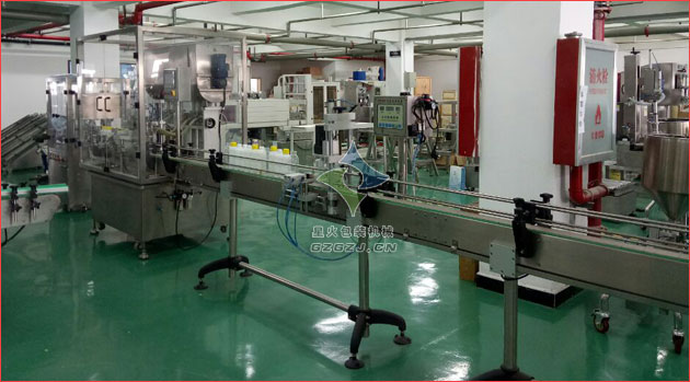 精華液灌裝生產線,護發素自動灌裝生產線