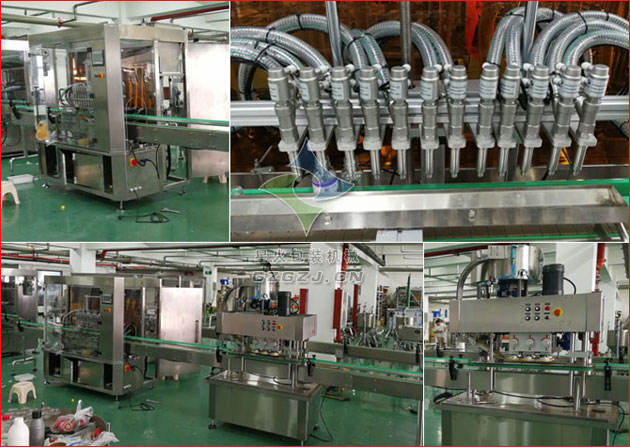 全自動膏液灌裝生產線