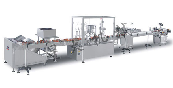 口服液、糖漿自動液體灌裝生產線
