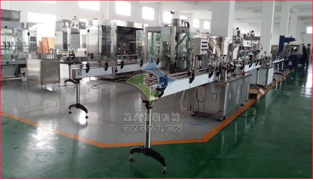 口服液、糖漿自動液體灌裝生產線