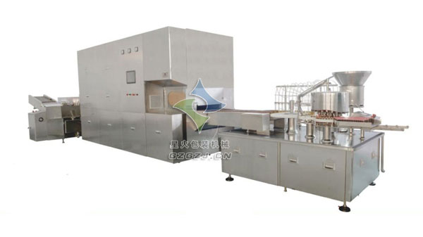 口服液灌裝生產線,全自動口服液洗瓶烘干灌裝封口生產線