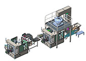 全自動顆粒包裝生產線-袋中袋給袋式包裝生產線