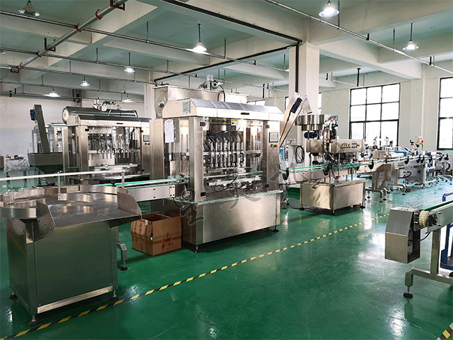 全自動番茄醬灌裝生產線設備展示