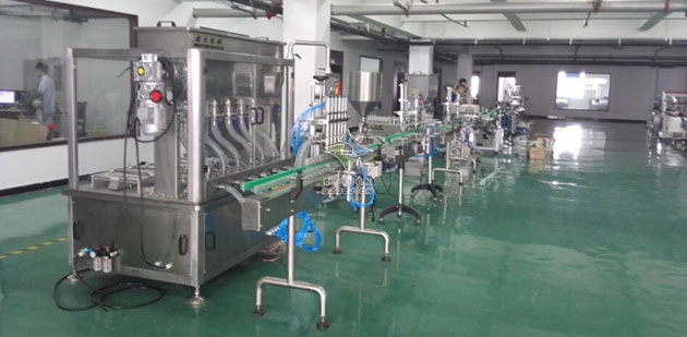六頭醬料灌裝生產線