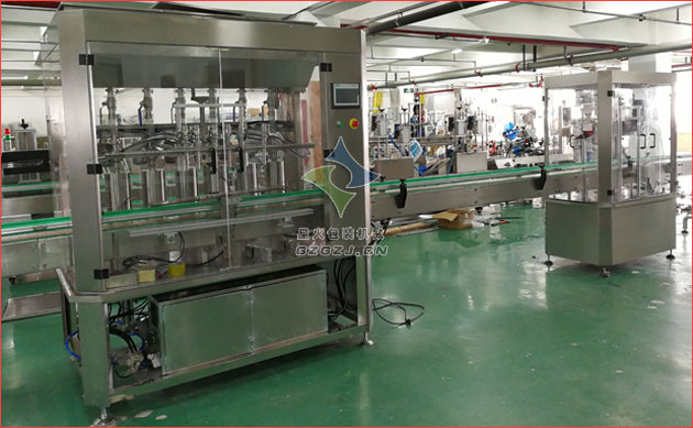 食用油灌裝生產(chǎn)線