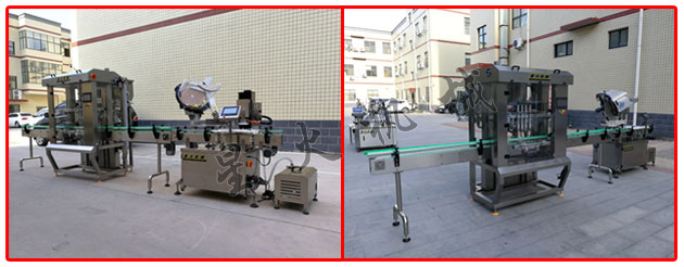 星火公司醬類食品灌裝生產線設備實拍