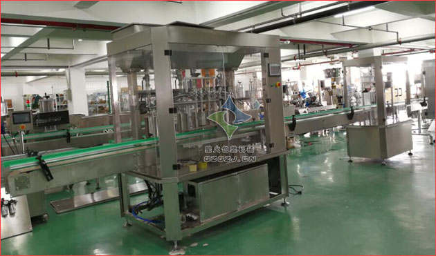 食用油灌裝生產線