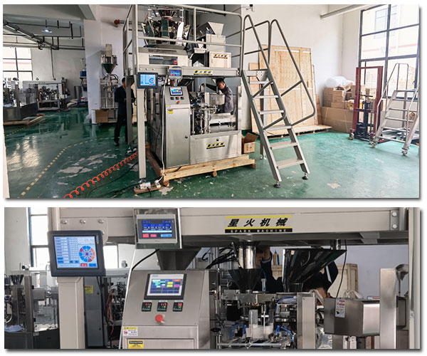 自動化蝦條包裝機細節展示