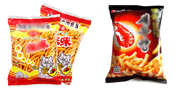 自動化蝦條包裝機樣品展示