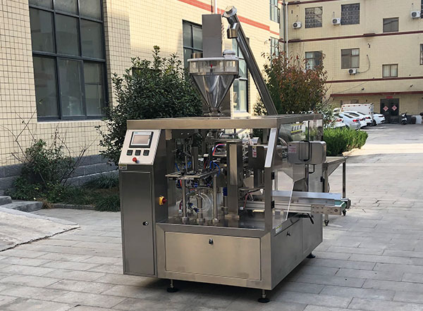 全自動(dòng)調(diào)料包裝機(jī)生產(chǎn)線展示