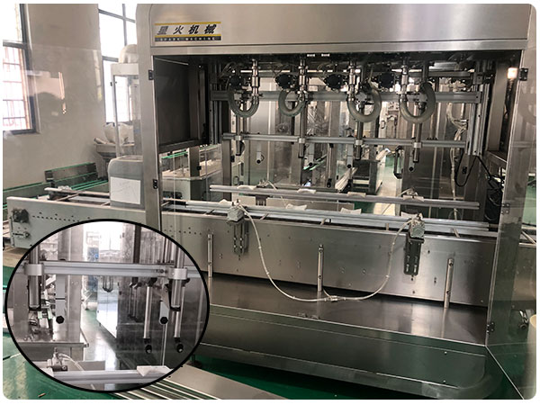 汽車機油全套灌裝生產線實拍圖