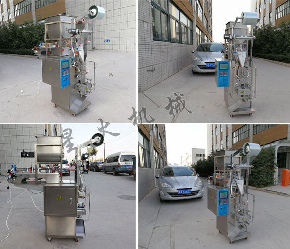 大盤雞醬料包裝生產線-醬料包裝生產線實拍