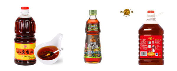 >芝麻油灌裝生產線-全自動芝麻油灌裝設備生產樣品圖