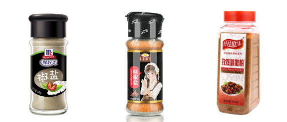 >味椒鹽粉劑灌裝生產(chǎn)線-全自動味椒鹽灌裝設(shè)備生產(chǎn)樣品圖