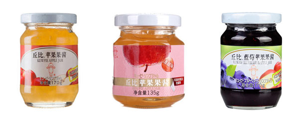 >蘋果果醬灌裝生產線-蘋果醬自動灌裝機灌裝樣品圖