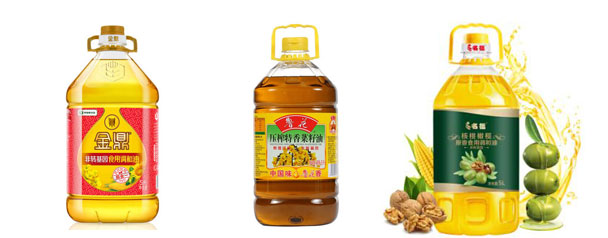 >食用油全自動(dòng)包裝生產(chǎn)線-食用油包裝生產(chǎn)設(shè)備灌裝樣品圖