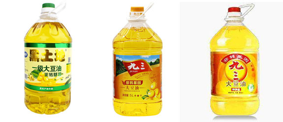 >全自動色拉油灌裝線-色拉油灌裝生產線設備灌裝樣品圖