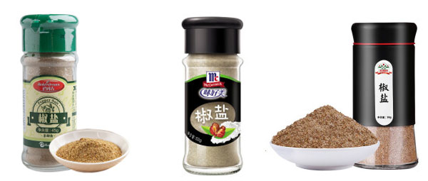 >自動化椒鹽灌裝生產線灌裝樣品圖