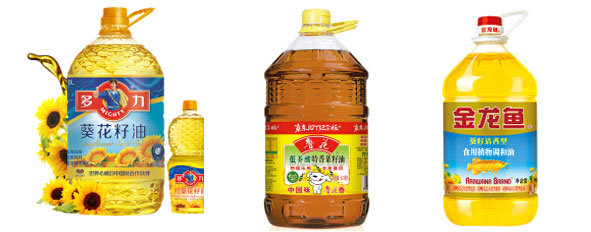 >食用油灌裝生產(chǎn)線-自動化食用油灌裝設(shè)備生產(chǎn)樣品圖