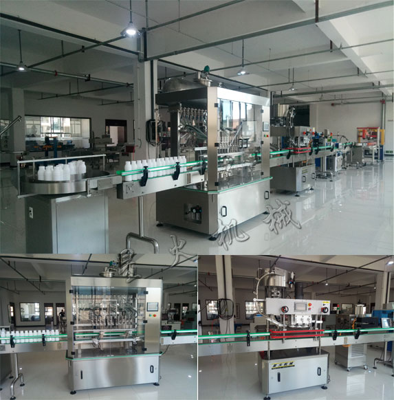 >醬油灌裝生產線-瓶裝醬油灌裝生產線實拍圖