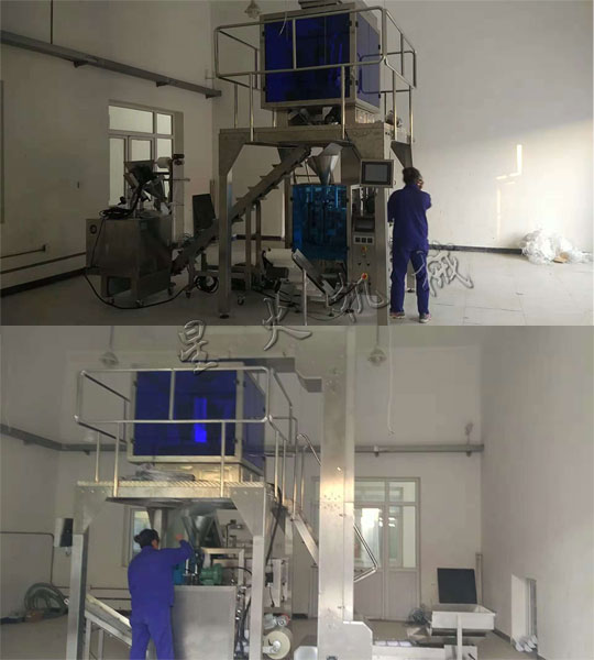 >獸藥粉劑自動化包裝生產線-全自動獸藥粉劑包裝生產設備實拍圖