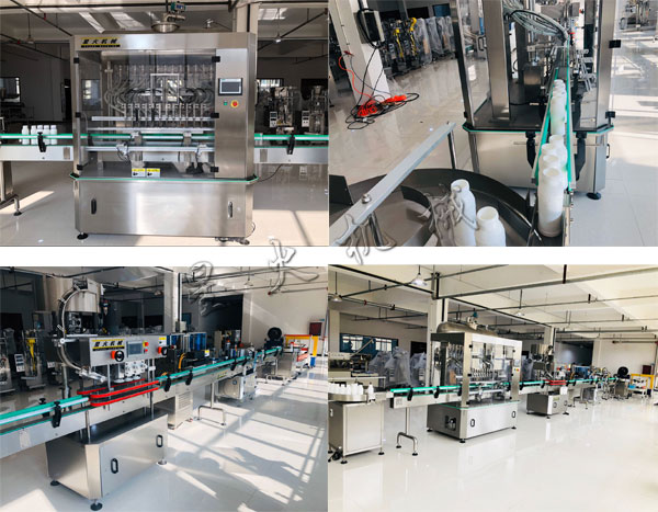 >橄欖油灌裝生產線-全自動橄欖油灌裝設備實拍圖