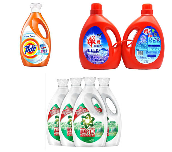 >袋裝醬油包裝機設備-全自動醬油包裝機生產線及樣品圖