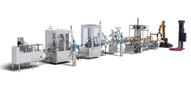 6000瓶/小時(shí)高速灌裝生產(chǎn)線,殺蟲劑灌裝生產(chǎn)線