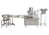 西林瓶全自動液體灌裝生產(chǎn)線