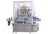 旋轉式液體灌裝生產(chǎn)線