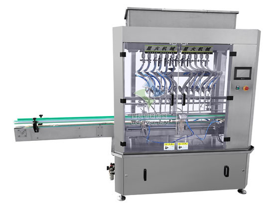 十二頭直流式液體灌裝生產線